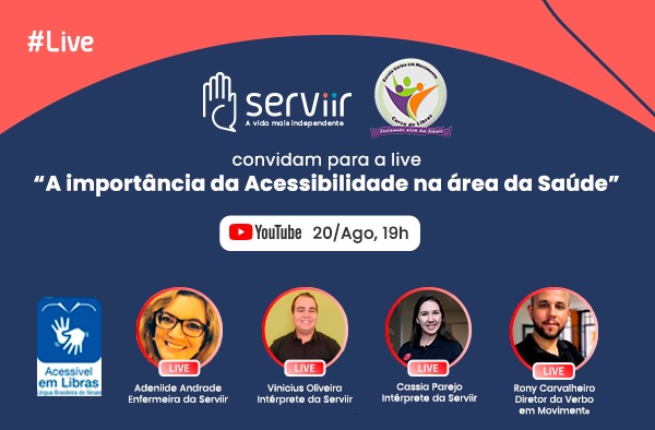 Leia mais sobre o artigo Live – Acessibilidade para Surdos na área da saúde