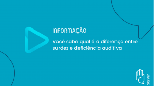 Leia mais sobre o artigo Você sabe qual é a diferença entre surdez e deficiência auditiva?